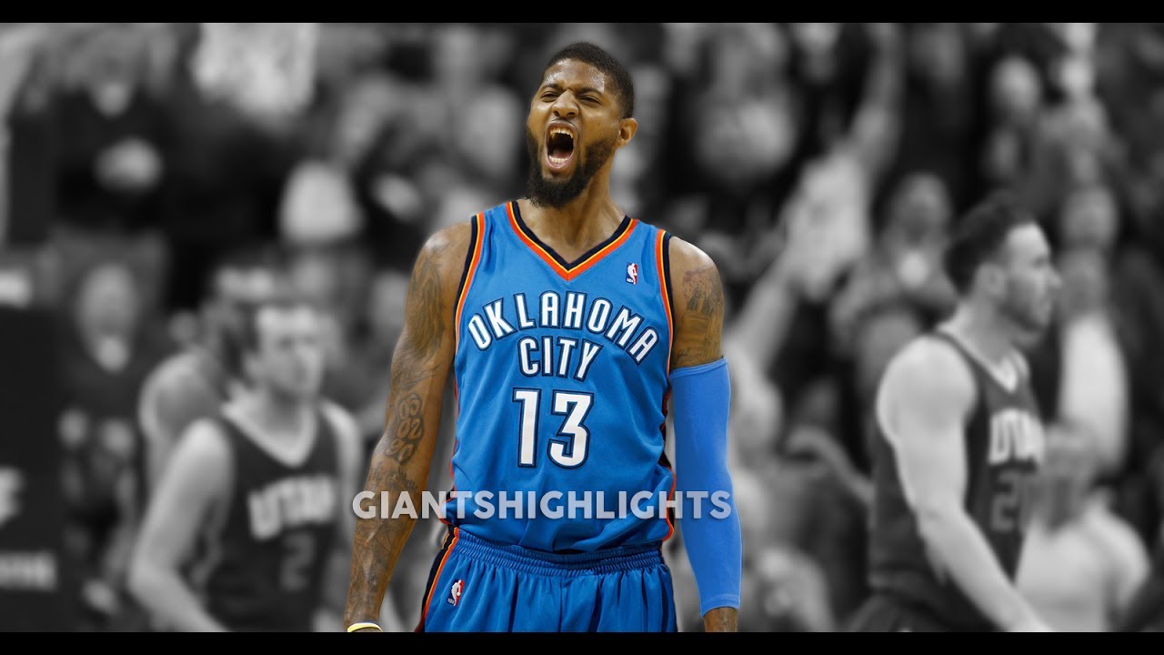 Paul George Okc Thunder Wallpaper - Paul George Pacers , HD Wallpaper & Backgrounds
