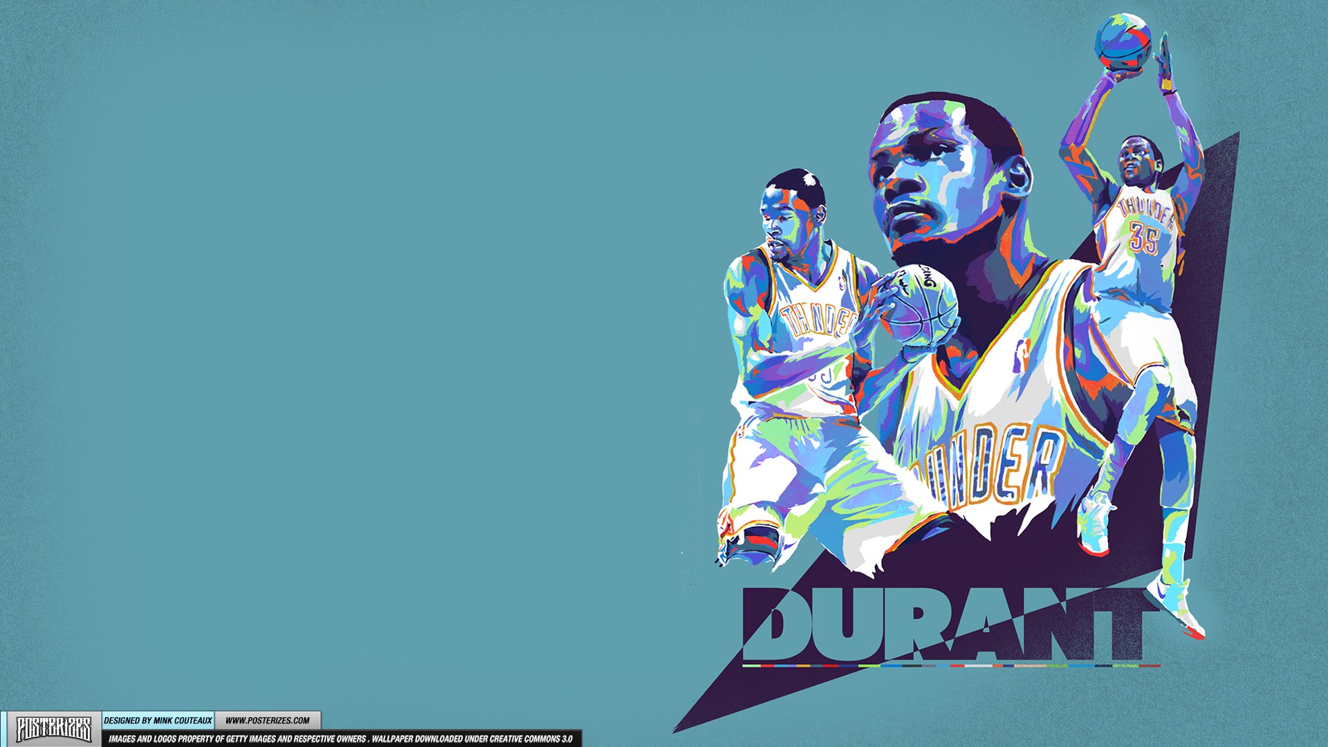 Kevin Durant Prodigy Okc Thunder Wallpaper Posterizes - Kevin Durant Wallpaper Nike , HD Wallpaper & Backgrounds