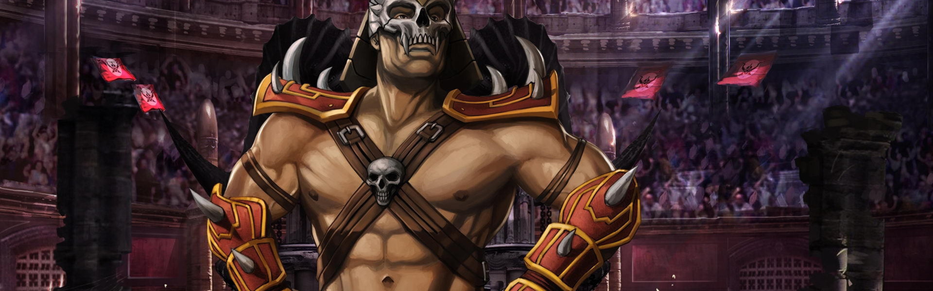 Wallpaper Mortal Kombat, Shao Kahn, Mk 9, Arena - Shao Kahn , HD Wallpaper & Backgrounds