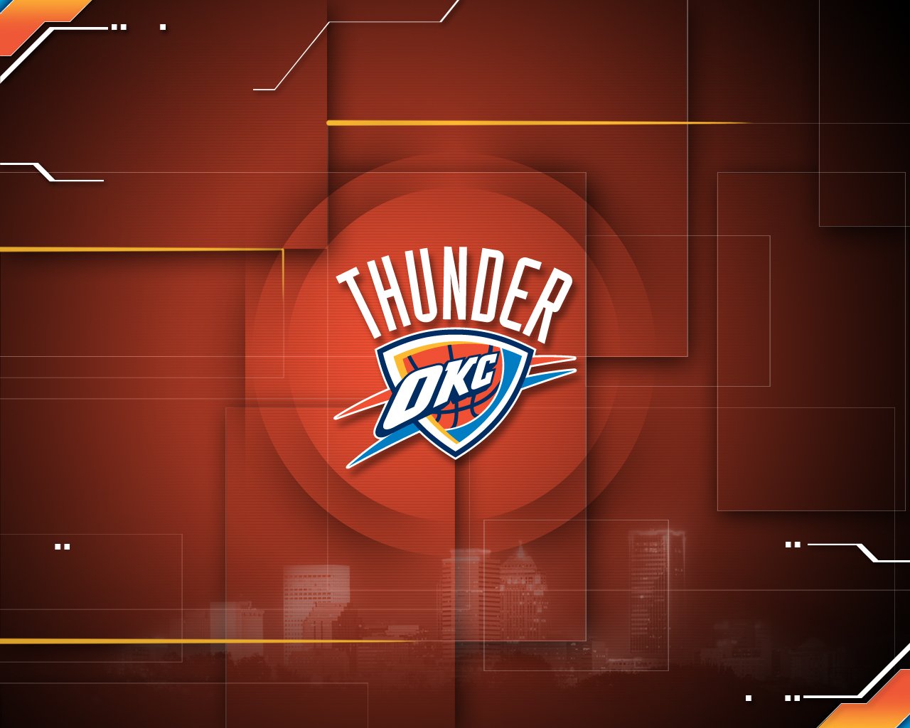 Okc Thunder Desktop Wallpaper , HD Wallpaper & Backgrounds