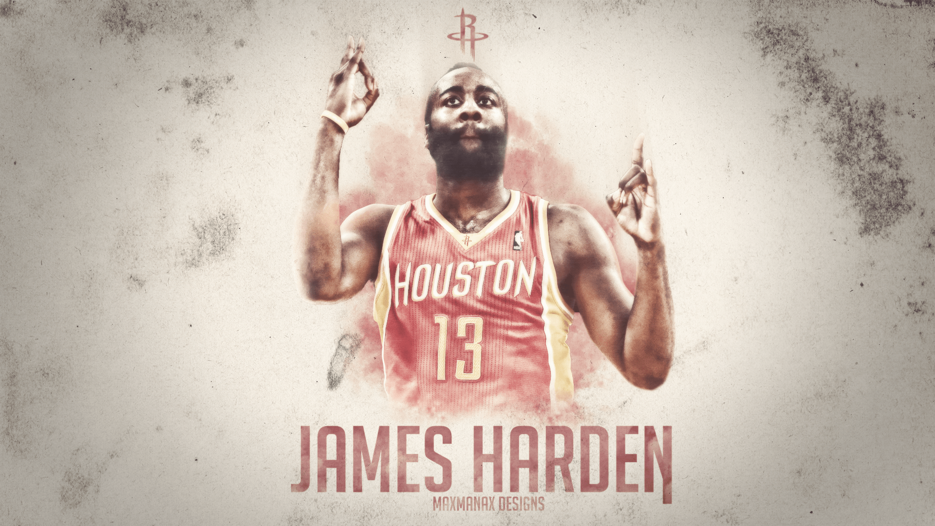 Player James Harden Houston Rockets 1080p Hd Wallpaper - James Harden Wallpaper Hd 1080p , HD Wallpaper & Backgrounds