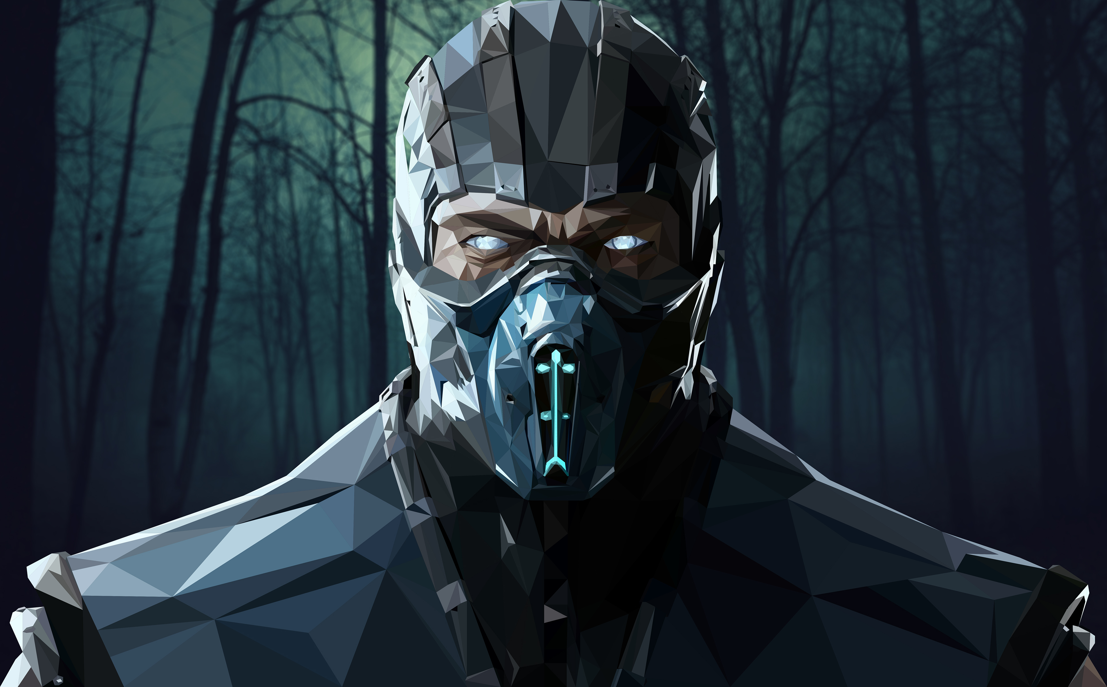 Original Resolution Popular - Sub Zero Mortal Kombat , HD Wallpaper & Backgrounds