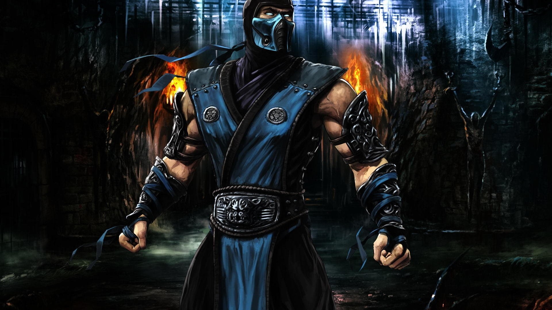 Wallpaper Mortal Kombat - Mortal Kombat Hd Sub Zero , HD Wallpaper & Backgrounds