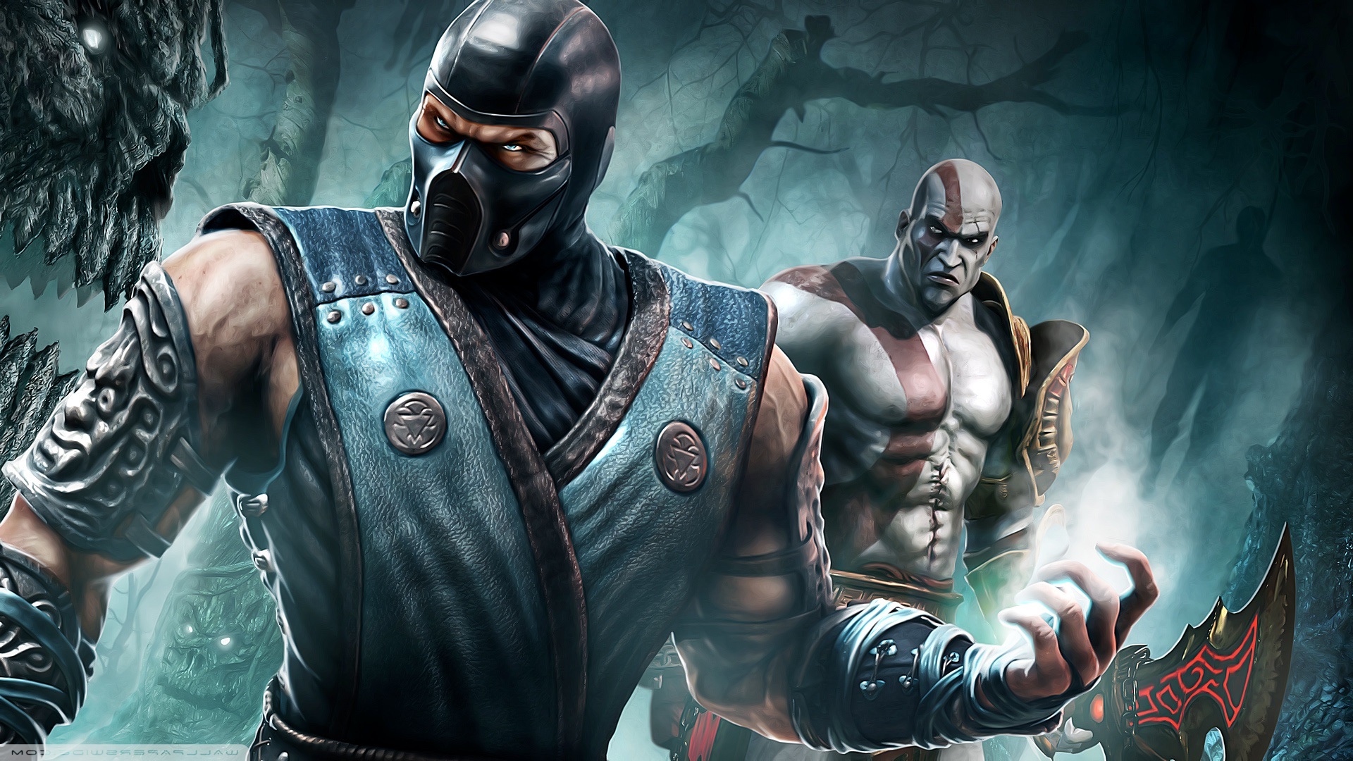 Sub Zero Wallpapers Sub Zero Wallpapers Hd - Digital Art Video Games , HD Wallpaper & Backgrounds