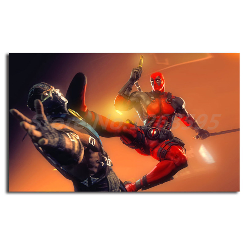 Marvel Deadpool Vs Sub Zero Wallpaper Canvas Posters - Deadpool Vs Sub Zero , HD Wallpaper & Backgrounds
