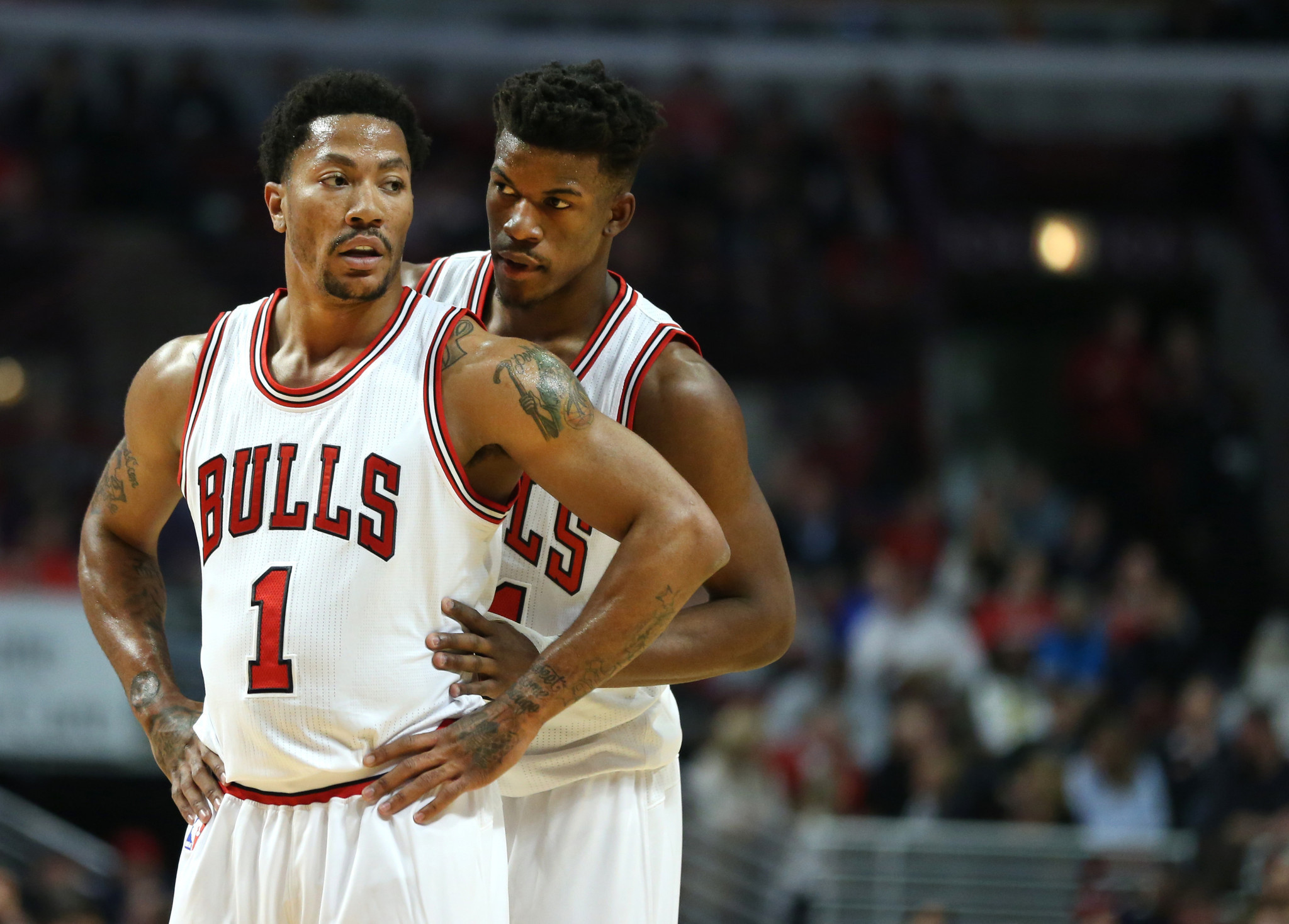 Most Important Thing Is How Jimmy Butler, Derrick Rose - Jimmy Butler Derrick Rose Bulls , HD Wallpaper & Backgrounds