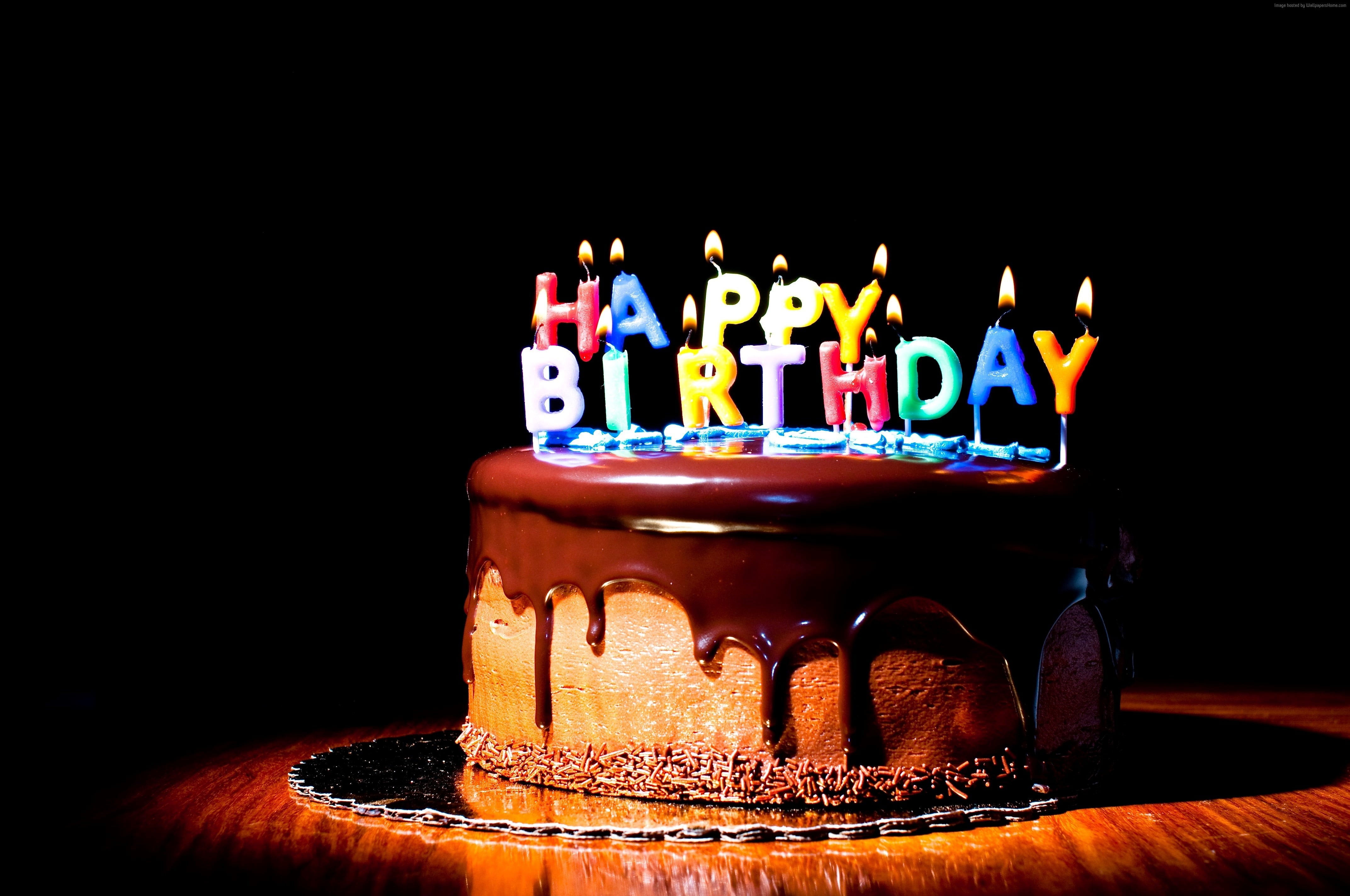 Happy Birthday Cake Wallpaper Hd Widescreen - Happy B Day Hd , HD Wallpaper & Backgrounds