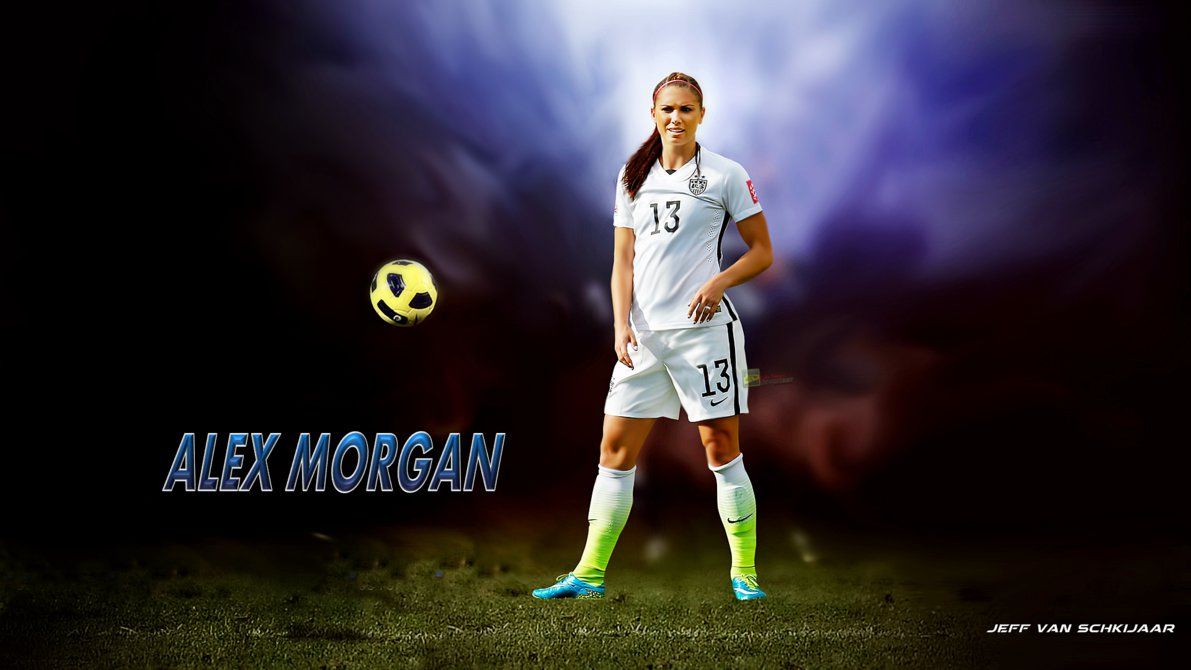 Alex Morgan Wallpapers Hd - Soccer Wallpaper Alex Morgan , HD Wallpaper & Backgrounds