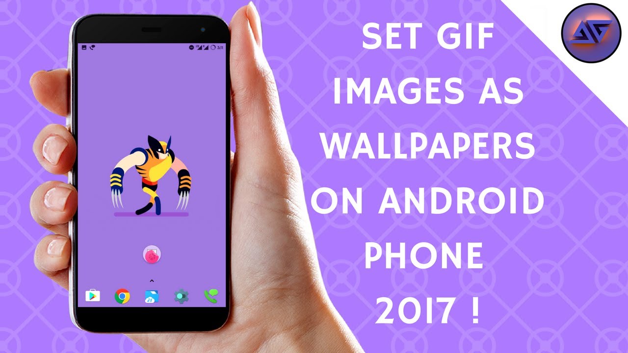 How To Set Gif Images As Wallpaper On All Android Devices - Iphone , HD Wallpaper & Backgrounds