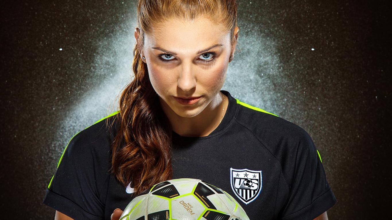 Wallpaper Blink Alex Morgan Wallpaper Hd 20 1380 X - Mirada De Alex Morgan , HD Wallpaper & Backgrounds