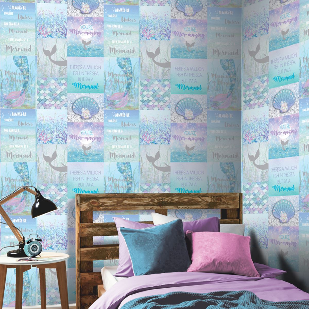 Collage Papel Pintado Ninos Adultos Floral Shabby Chic - Arthouse Diamond Galaxy Blush , HD Wallpaper & Backgrounds