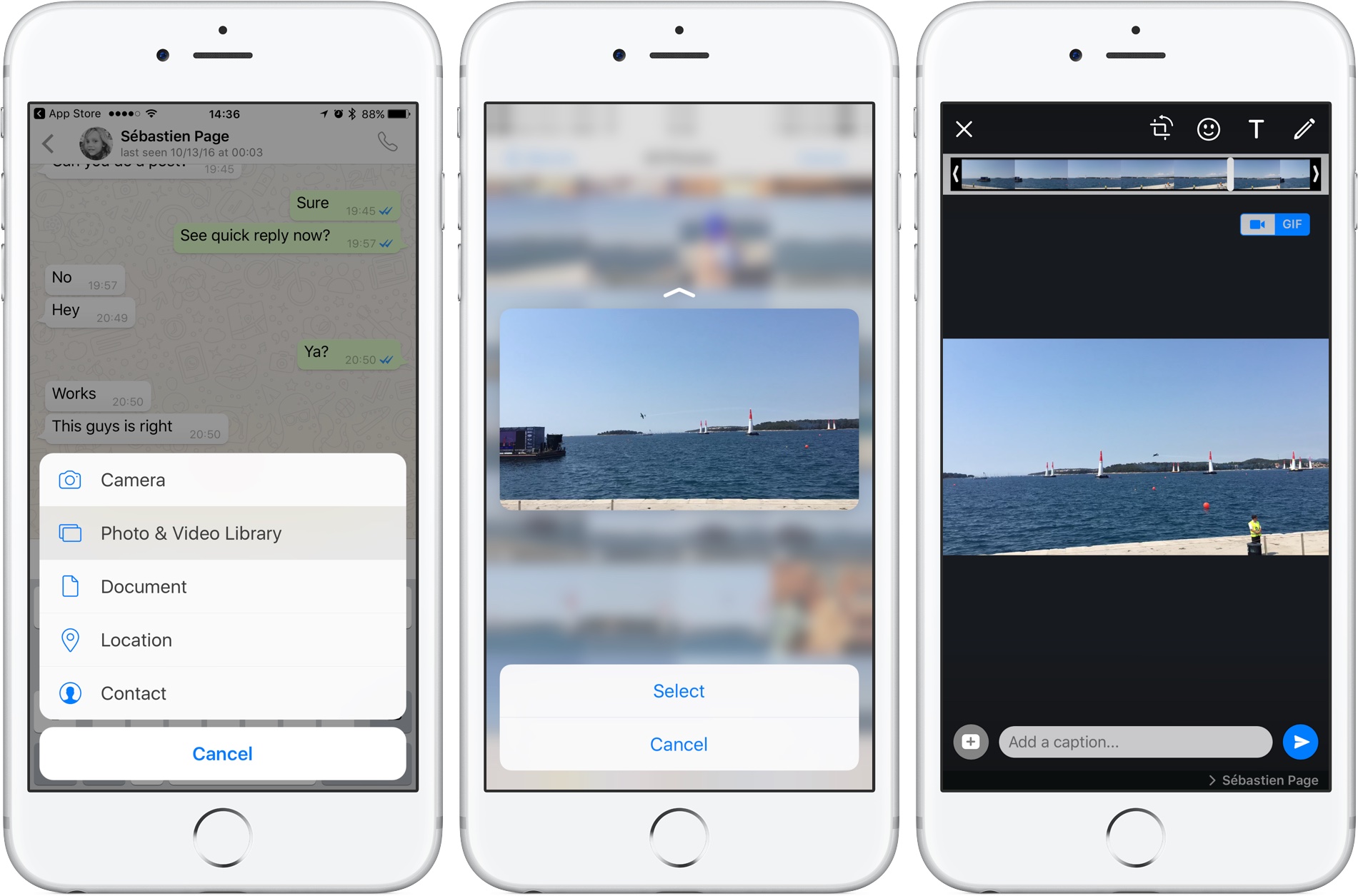 How To Make A Video Your Wallpaper On Iphone - Gifs En Whatsapp Iphone , HD Wallpaper & Backgrounds