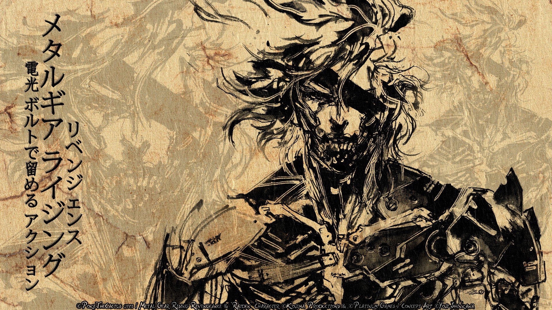 Best Metal Gear Rising - Metal Gear Rising Art , HD Wallpaper & Backgrounds