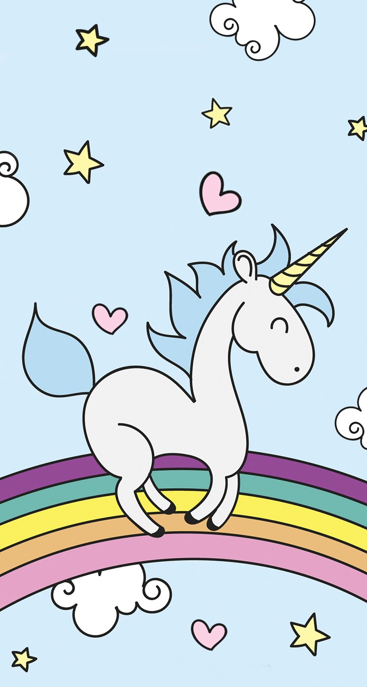 Unicórnio Para Celulares - Lindo Fondos De Pantalla De Unicornios Bonitos , HD Wallpaper & Backgrounds