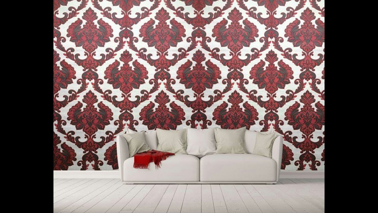 Latest Wallpaper Designs For Wall - Studio Couch , HD Wallpaper & Backgrounds