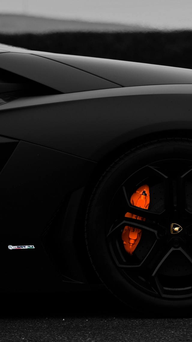 Hd Sports Cars Wallpapers For Iphone 5-aventador Wheel - Hd Iphone Wallpapers Cars , HD Wallpaper & Backgrounds