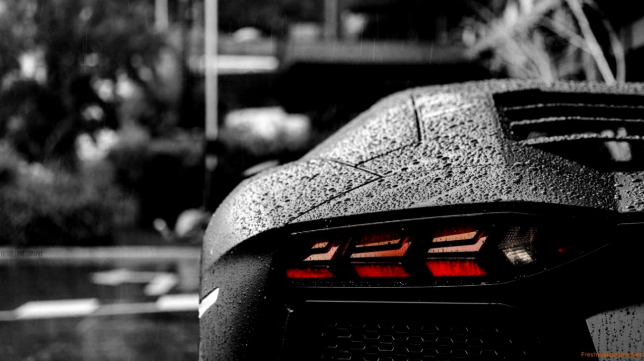 High-tech Lamborghini Wallpaper 4k Black for Goers Today