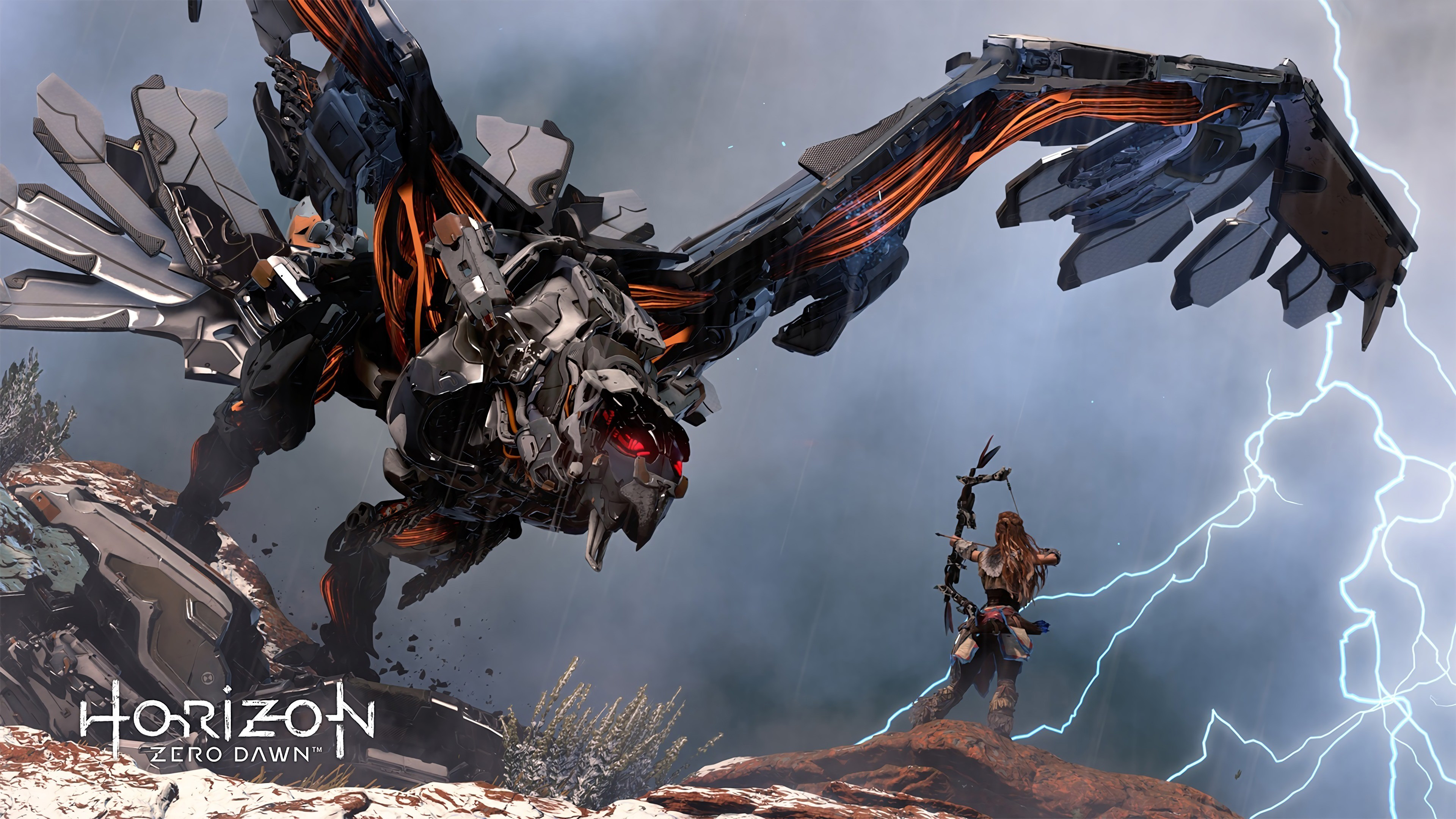 Horizon Zero Dawn 4k - Video Game Wallpaper 4k , HD Wallpaper & Backgrounds