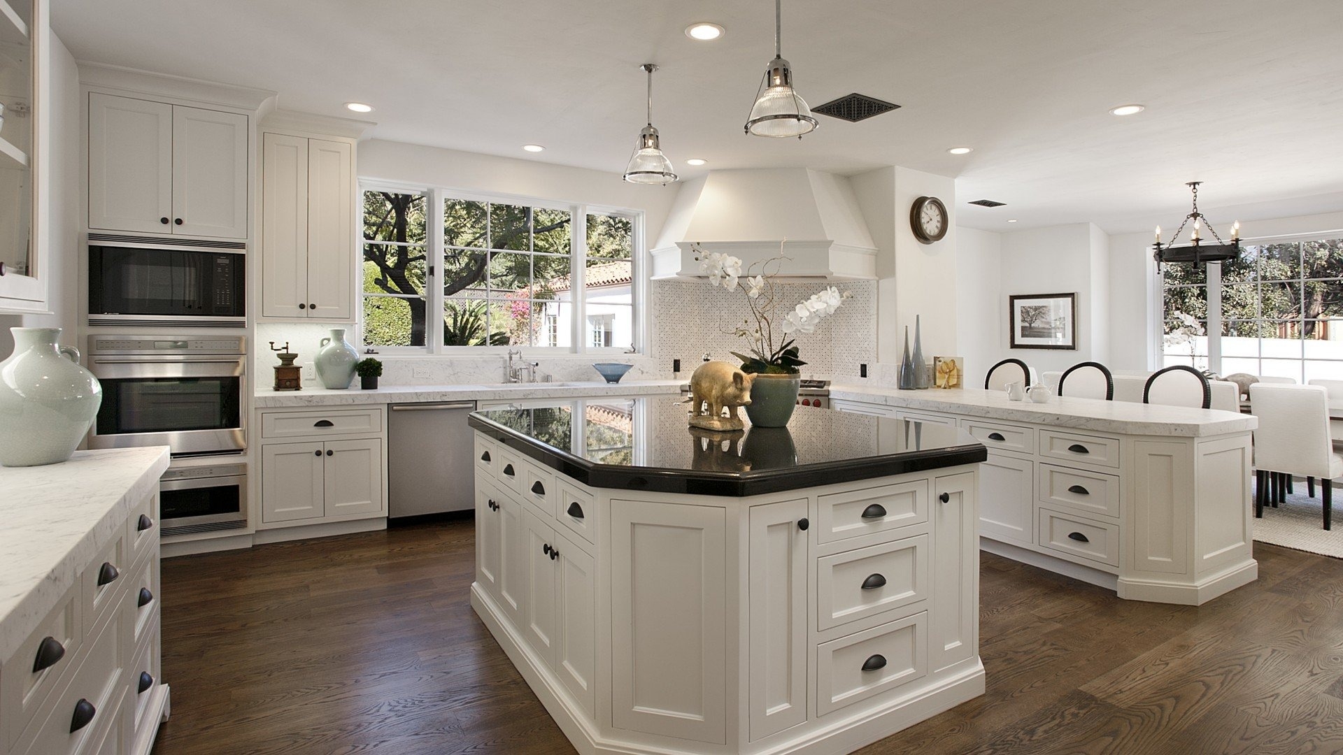 Splashback Windows Innovative Cabinetry Interior Kitchen - Dream Kitchen With Island , HD Wallpaper & Backgrounds