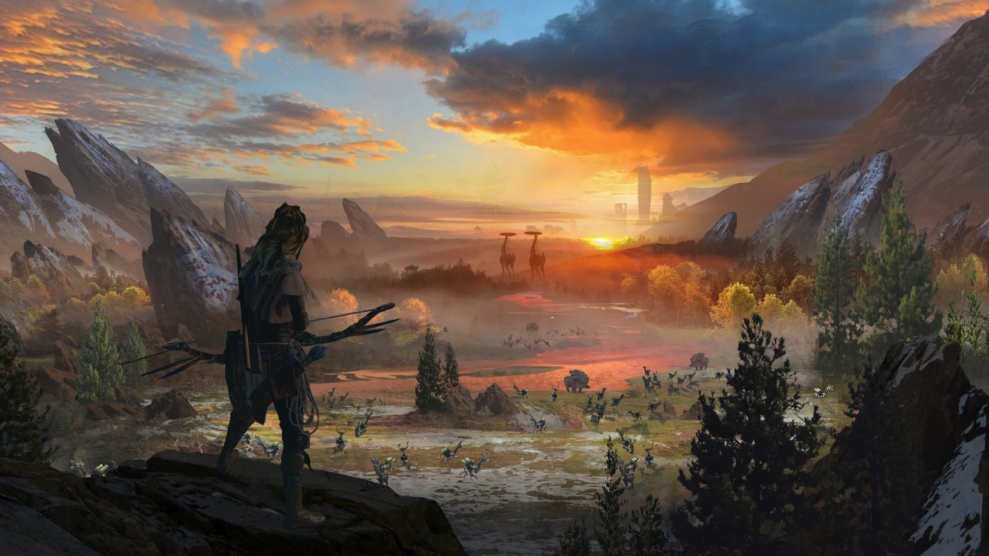 Hd Wallpaper - Horizon Zero Dawn Facebook Cover , HD Wallpaper & Backgrounds