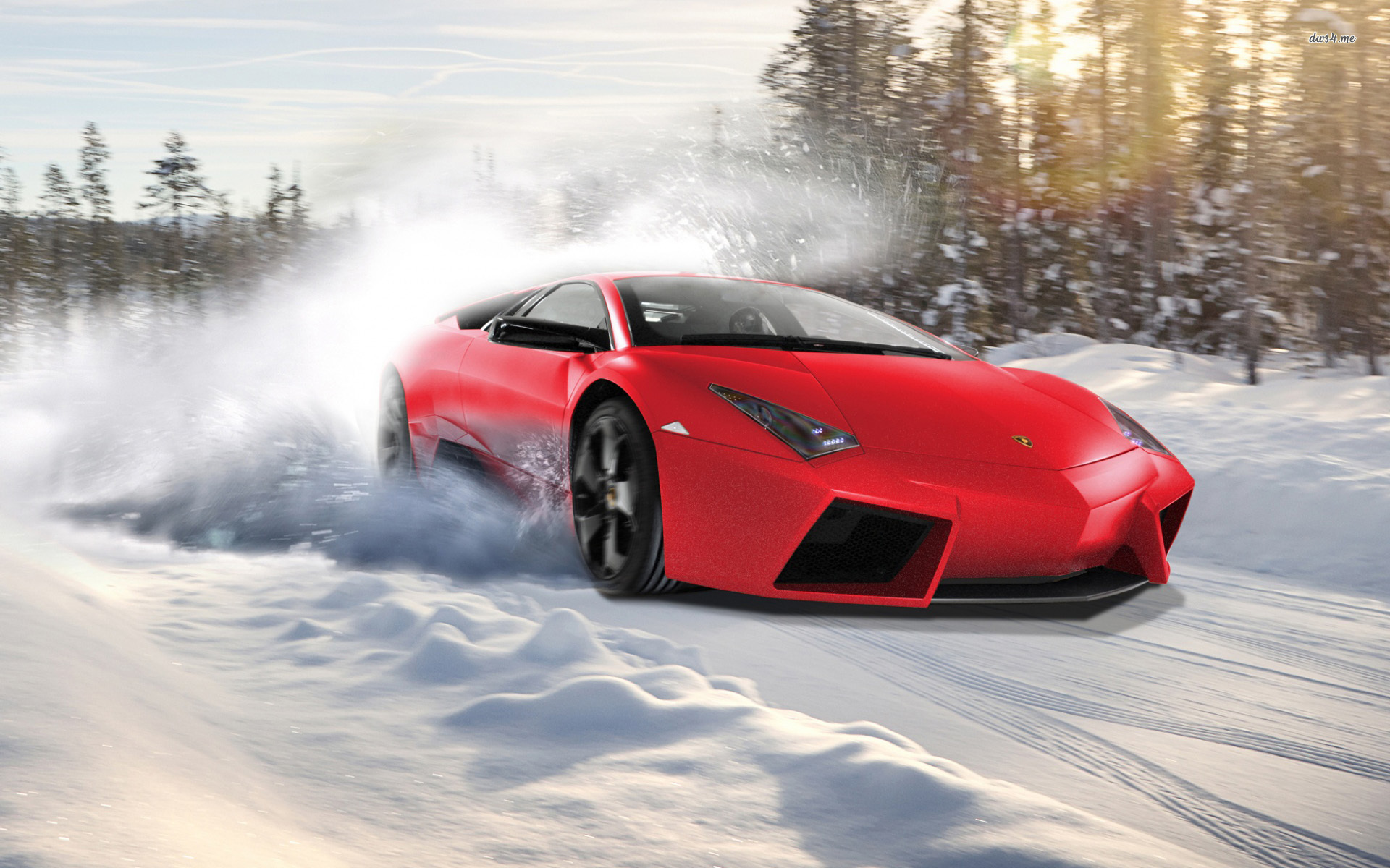 Lamborghini Huracan Wallpaper - Lamborghini Snow , HD Wallpaper & Backgrounds