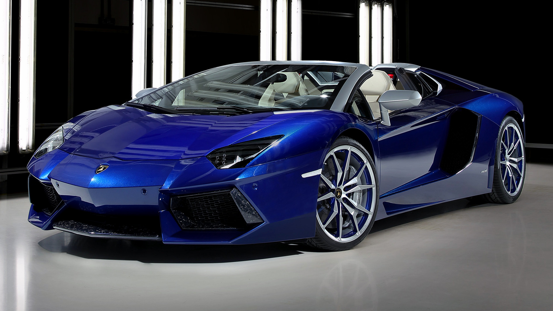 Hd 16 - - Lambo Blue , HD Wallpaper & Backgrounds