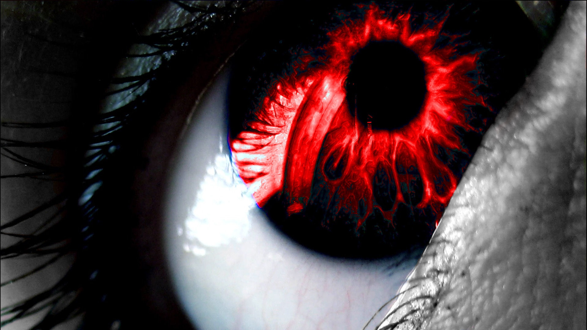 Olho Wallpaper - Crimson Red Eyes , HD Wallpaper & Backgrounds