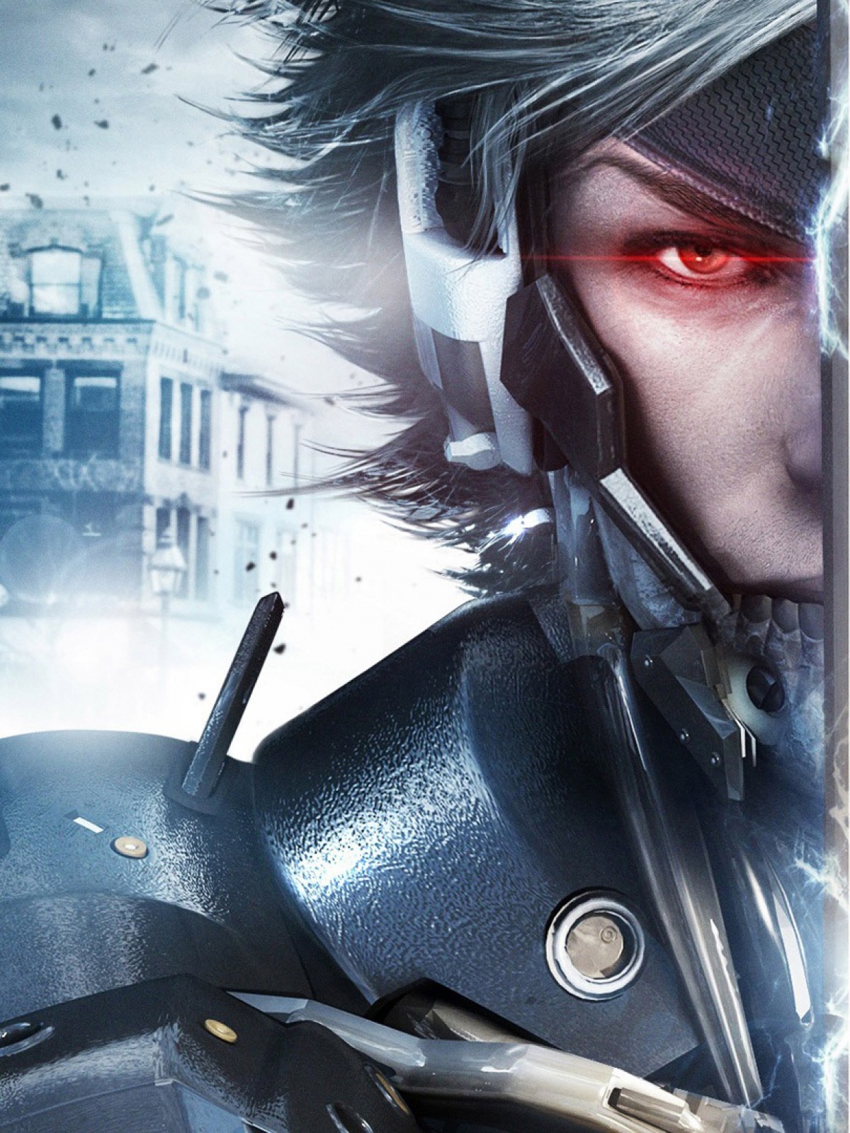 Raiden Metal Gear Rising Revengeance Mobile Wallpaper - Metal Gear Rising Revengeance , HD Wallpaper & Backgrounds