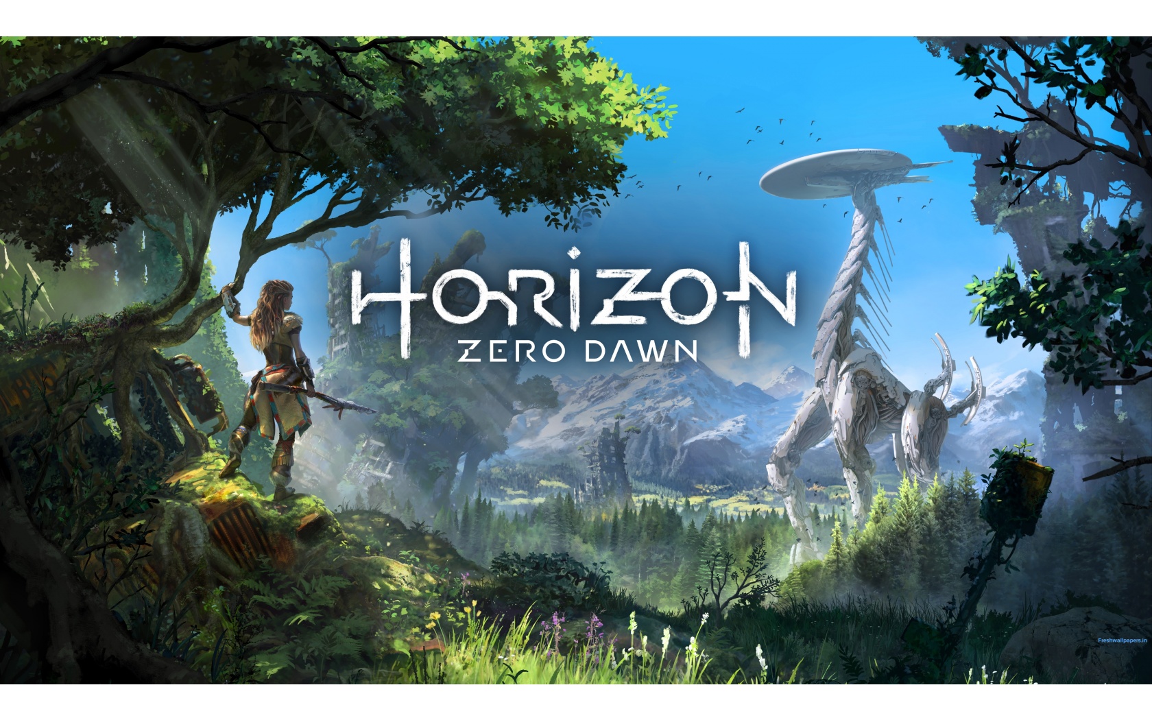 Live Horizon Zero Dawn Wallpapers Download In Full - Horizon Zero Dawn Poster , HD Wallpaper & Backgrounds