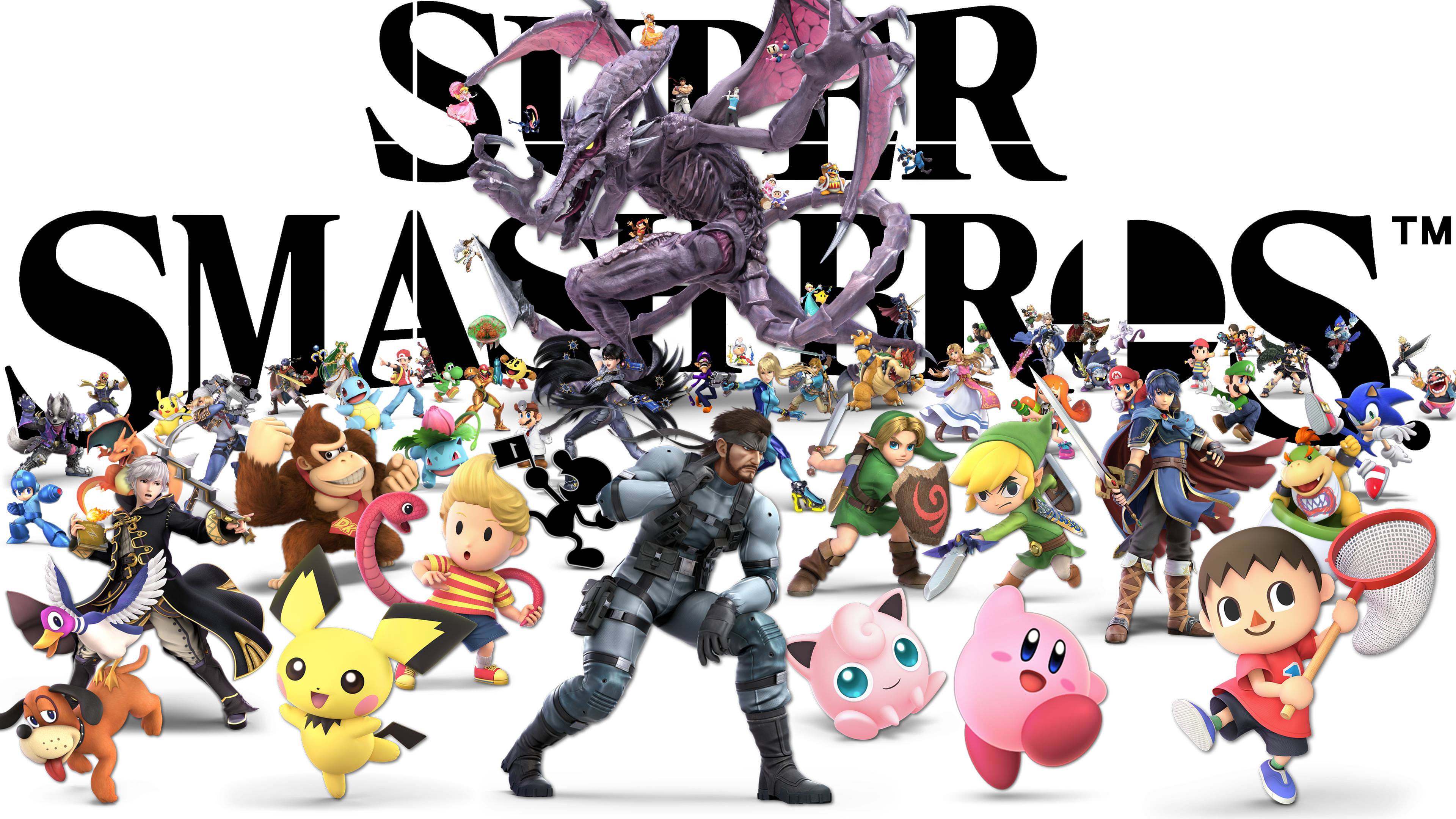 Ultimatei Created A Super Smash Bros. Ultimate Wallpaper - Smash Bros Ultimate All Characters , HD Wallpaper & Backgrounds