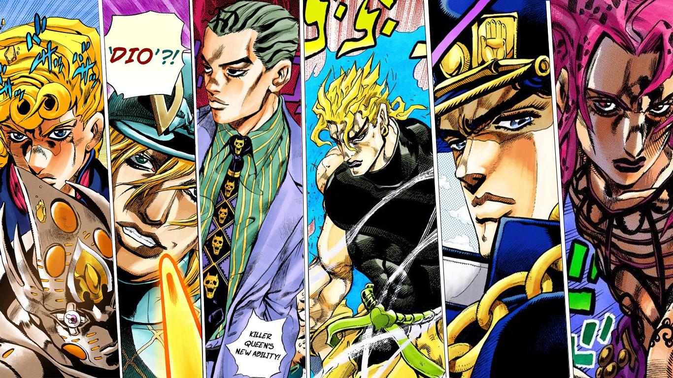 Jojo's Bizarre Adventure Wallpaper - Jojo's Bizarre Adventure Fanart , HD Wallpaper & Backgrounds