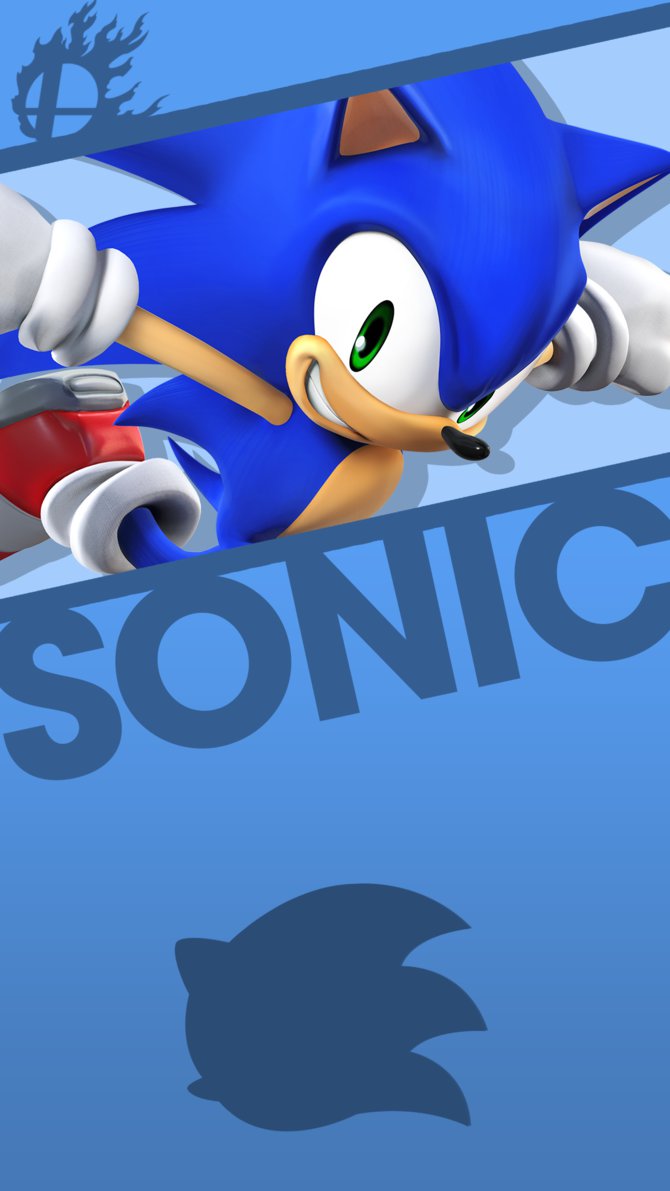 Super Smash Bros Sonic Png , HD Wallpaper & Backgrounds