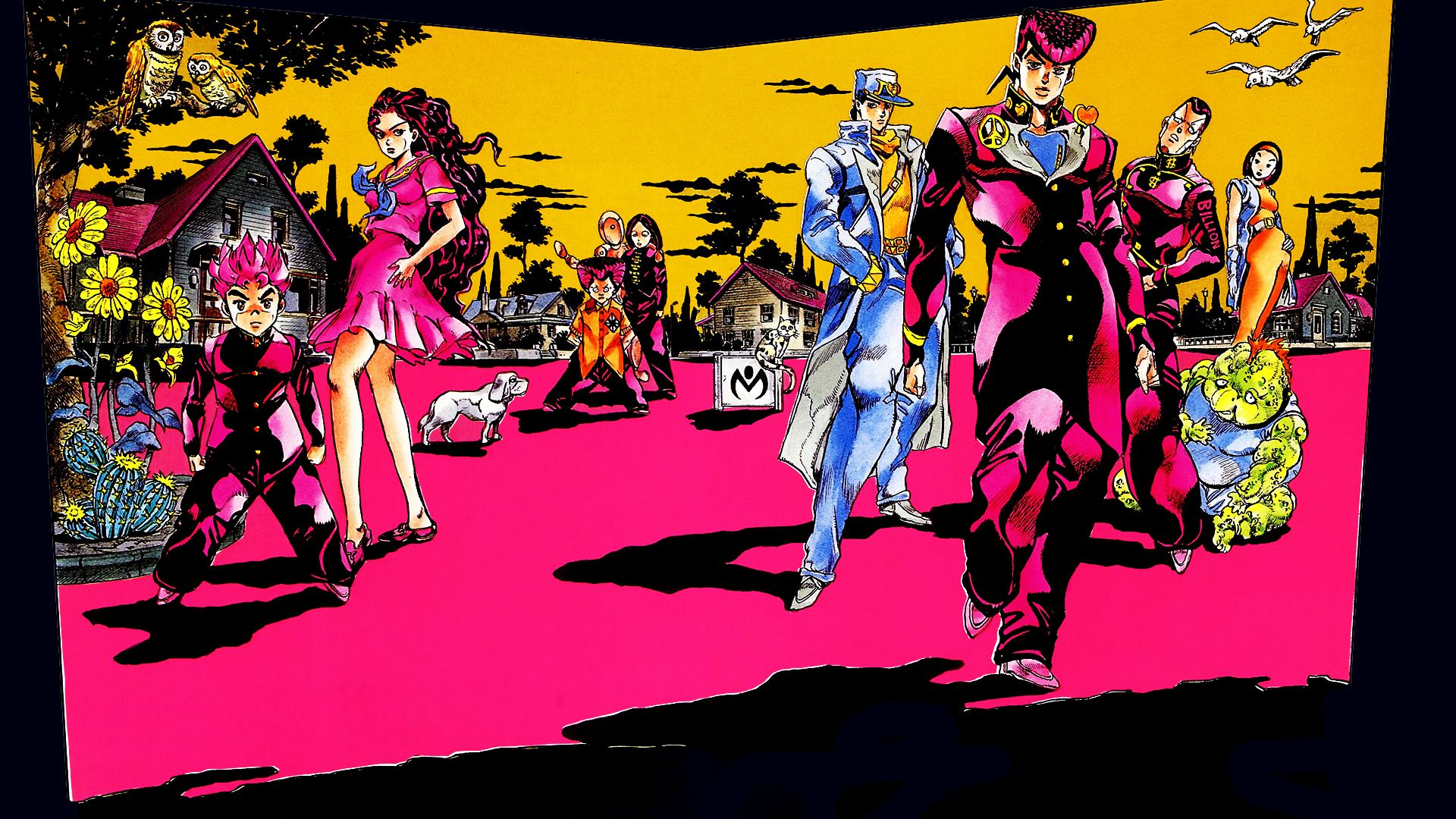 Want To Add To The Discussion - Jojos Bizarre Adventure Part 4 Art , HD Wallpaper & Backgrounds