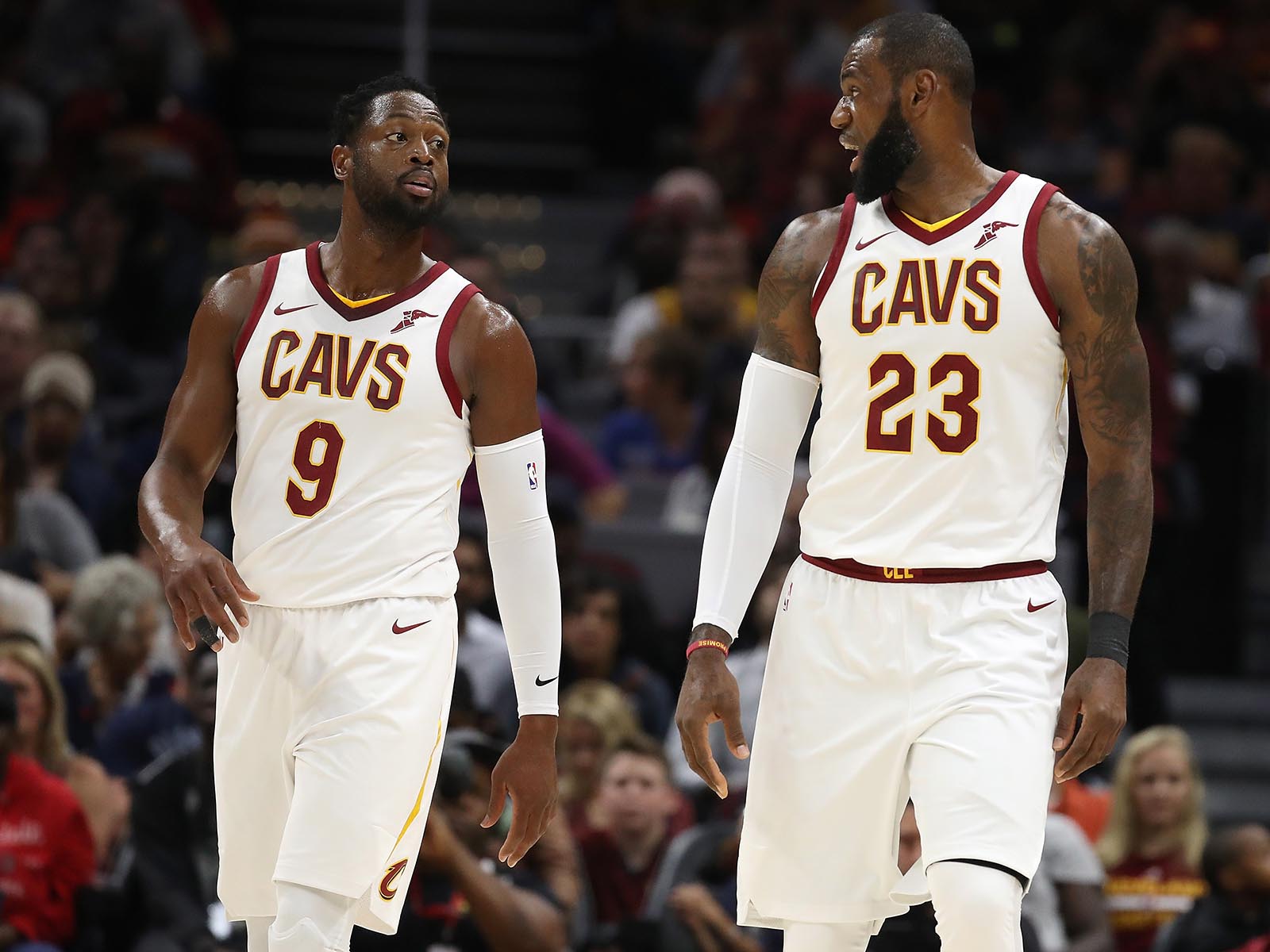 Dwyane Wade And Lebron James - Lebron And Wade Cavs , HD Wallpaper & Backgrounds