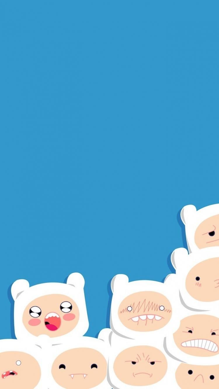 Adventure Time Wallpapers Iphone 6 Plus - Adventure Time Background Cute , HD Wallpaper & Backgrounds