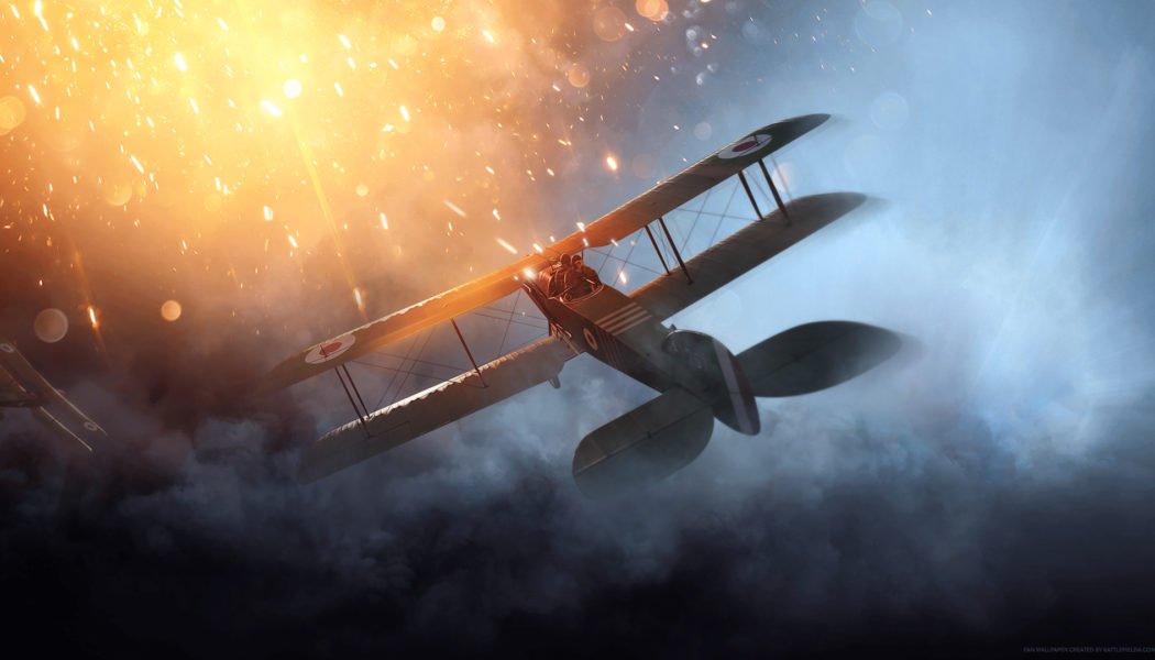 Battlefielda - Com - Battlefield 1 Wallpaper Plane , HD Wallpaper & Backgrounds