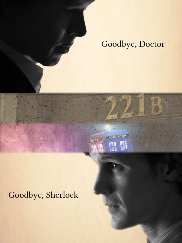 Eleven And Sherlock Images Goodbye Doctor Hd Wallpaper - Poster , HD Wallpaper & Backgrounds