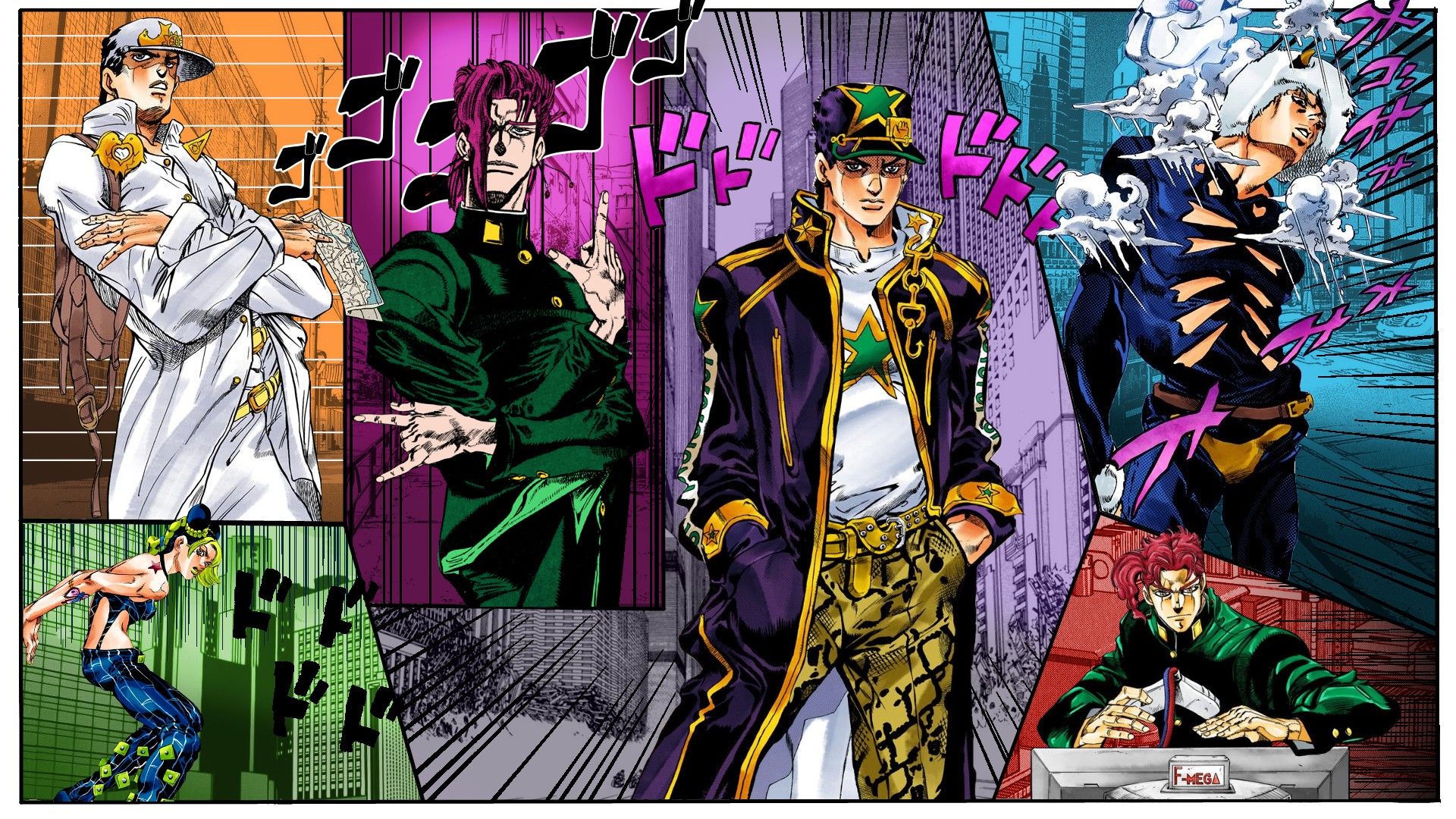 Jojo Wallpaper Hd Jojos Bizarre Adventure Battle Tendency - Jojo Wallpaper Hd , HD Wallpaper & Backgrounds