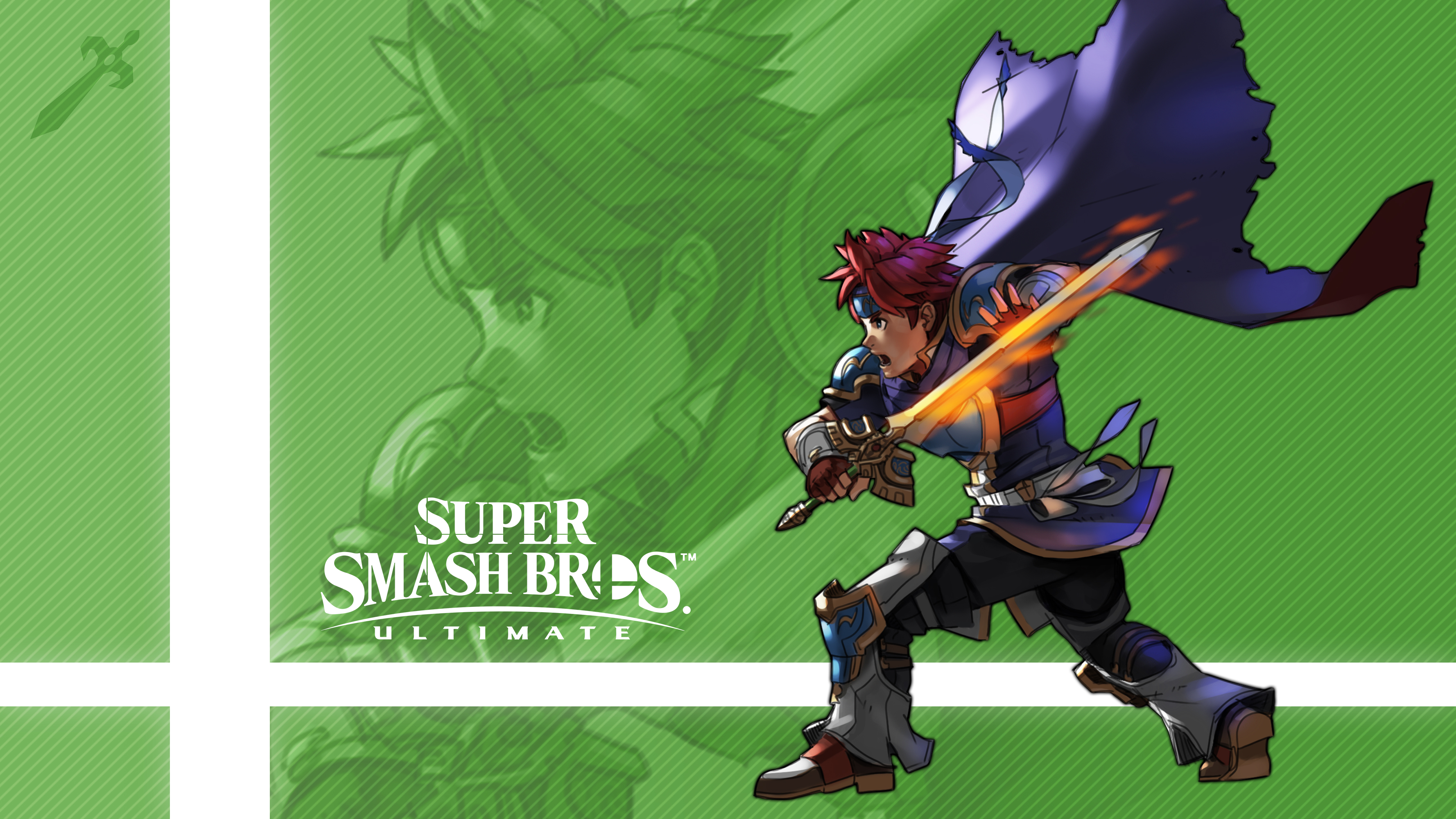 Super Smash Bros - Roy Smash Ultimate Background , HD Wallpaper & Backgrounds