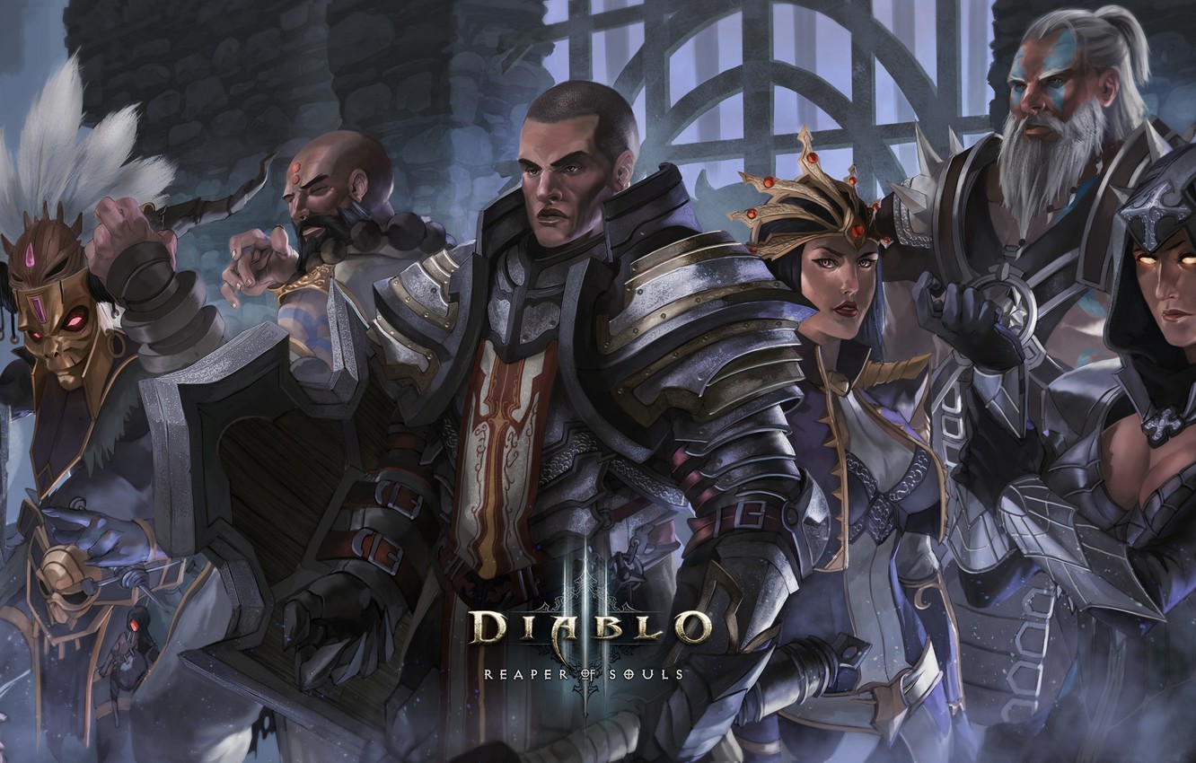 Photo Wallpaper Diablo 3 Demon Hunter Witch Doctor Diablo 3 Photo Wallpaper Diablo 3 Demon Hunter Witch Doctor Diablo 3