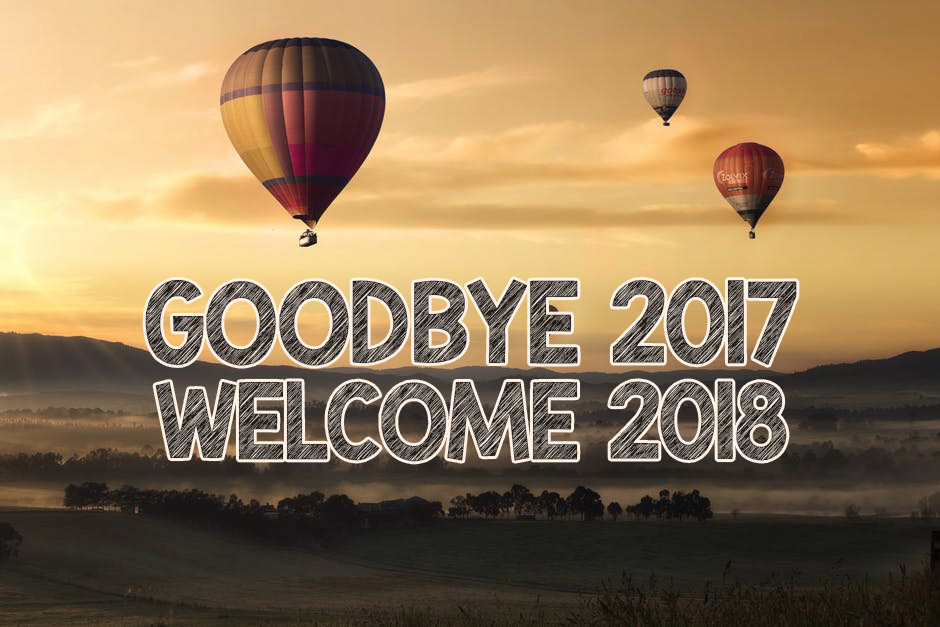 Bye Bye 2017 Welcome 2018 Quotes , HD Wallpaper & Backgrounds