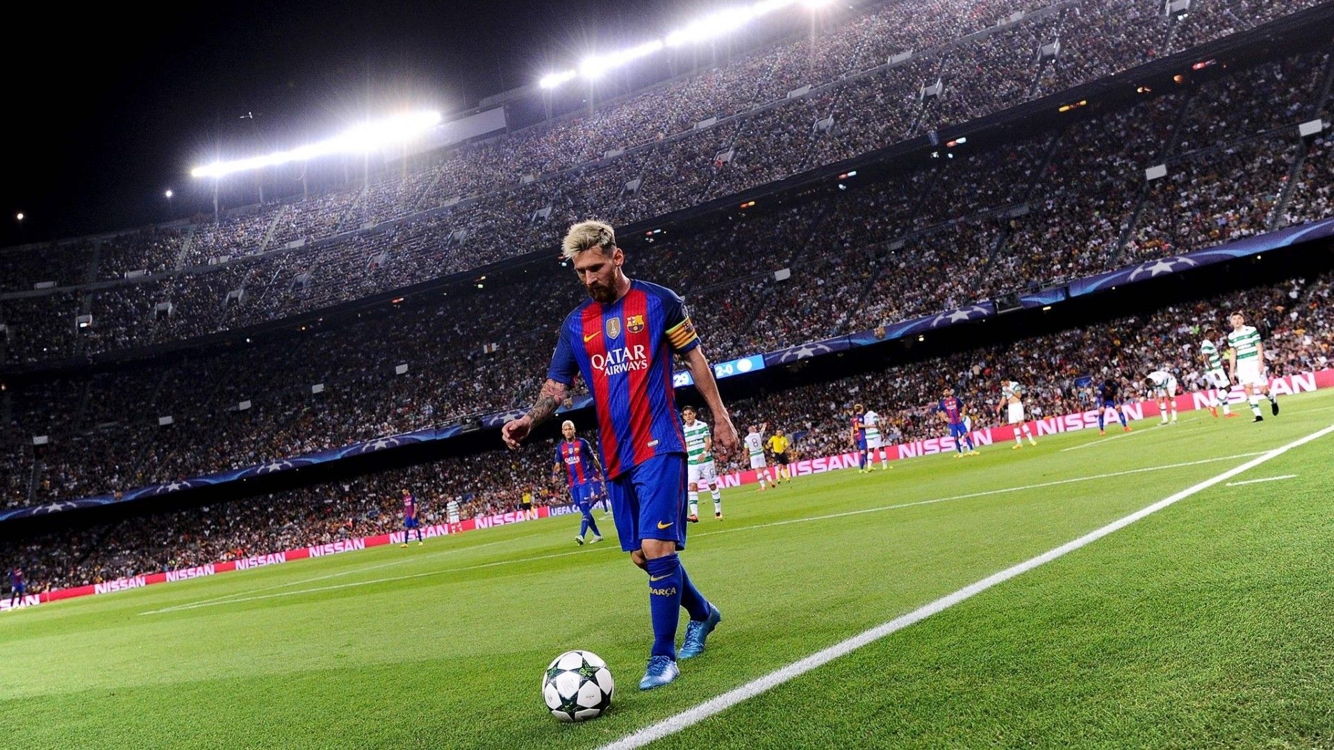 Messi Wallpaper Camp Nou , HD Wallpaper & Backgrounds