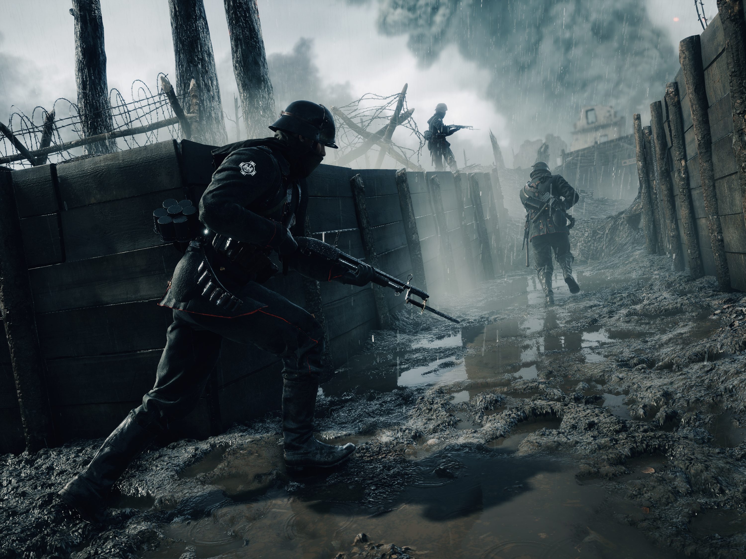 Battlefield 1 Hd Wallpaper - World War I Battlefield Background , HD Wallpaper & Backgrounds