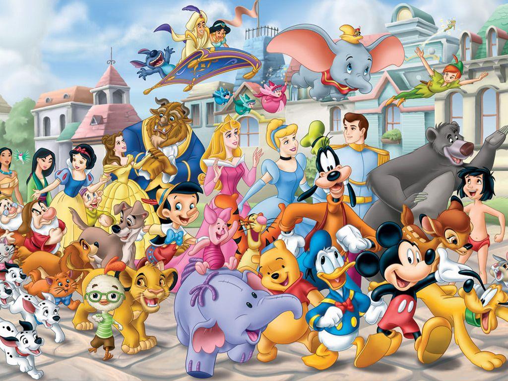 Disney Characters Wallpapers - Walt Disney Characters , HD Wallpaper & Backgrounds