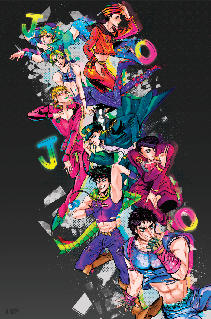 Jojo Phone Wallpaper 225969 - Jojo Bizarre Adventure Mobile , HD Wallpaper & Backgrounds