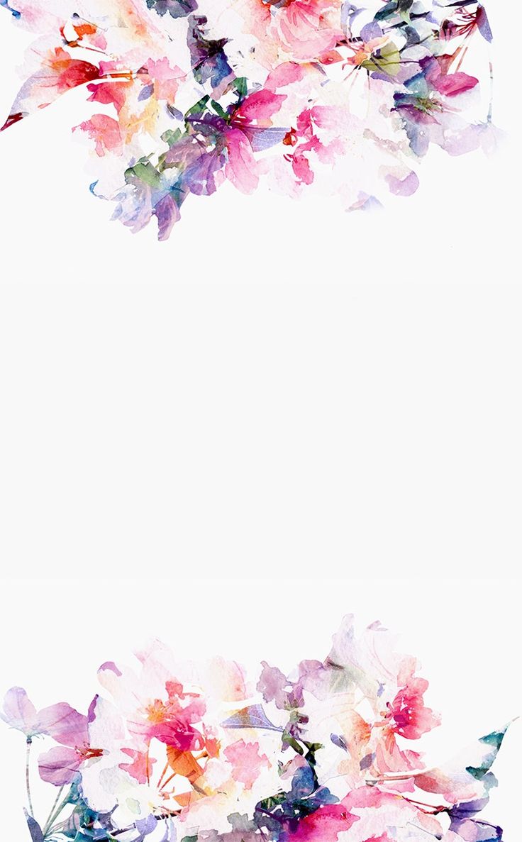 Watercolor Floral Wallpaper - Watercolor Pastel Floral Background , HD Wallpaper & Backgrounds