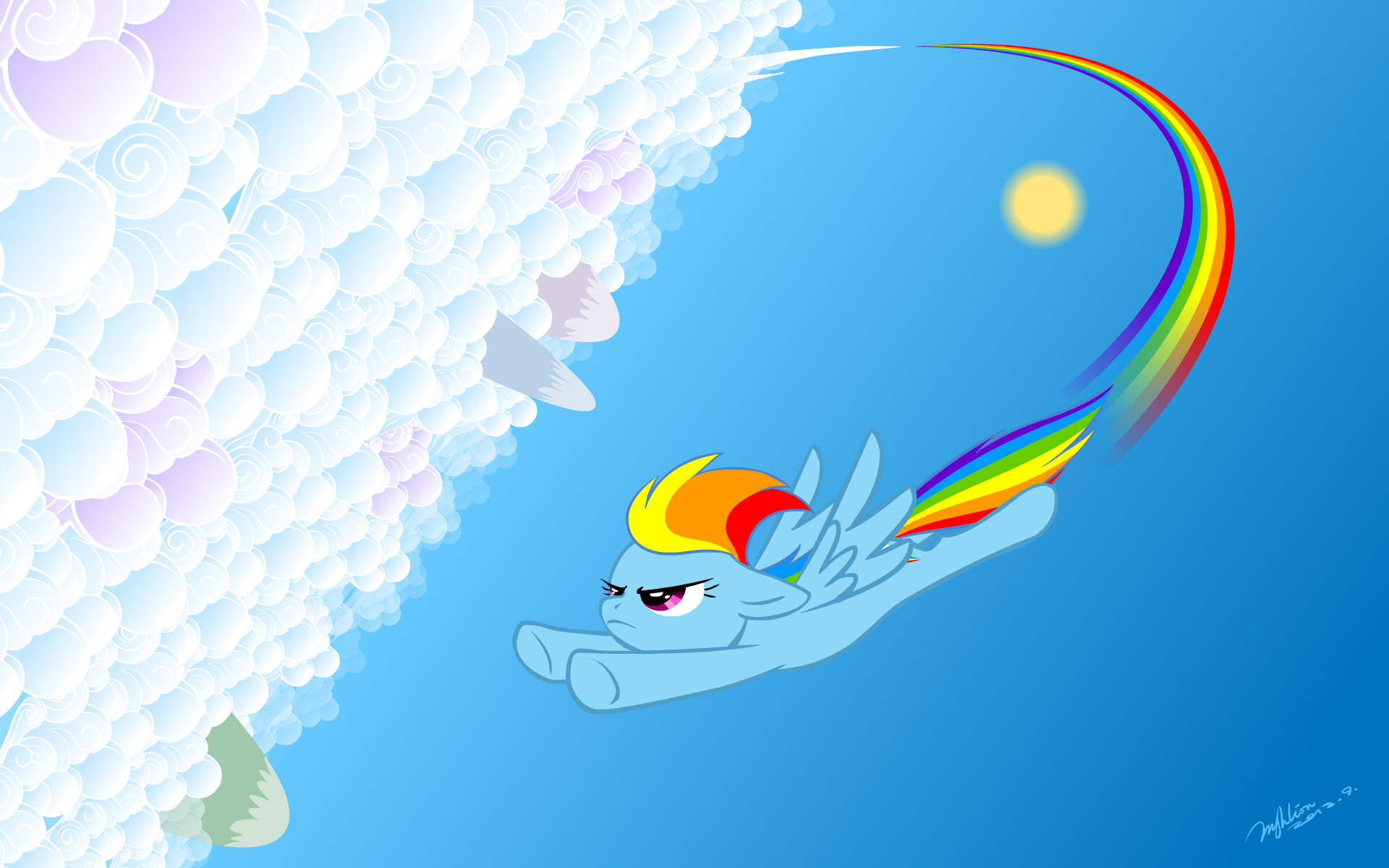 Rainbow Dash Wallpaper - Rainbow Dash , HD Wallpaper & Backgrounds