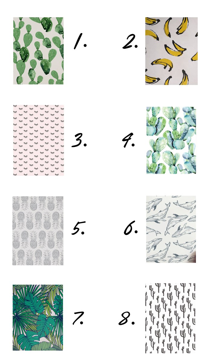 Cactus Wallpaper, Etsy, £27 - Pattern , HD Wallpaper & Backgrounds