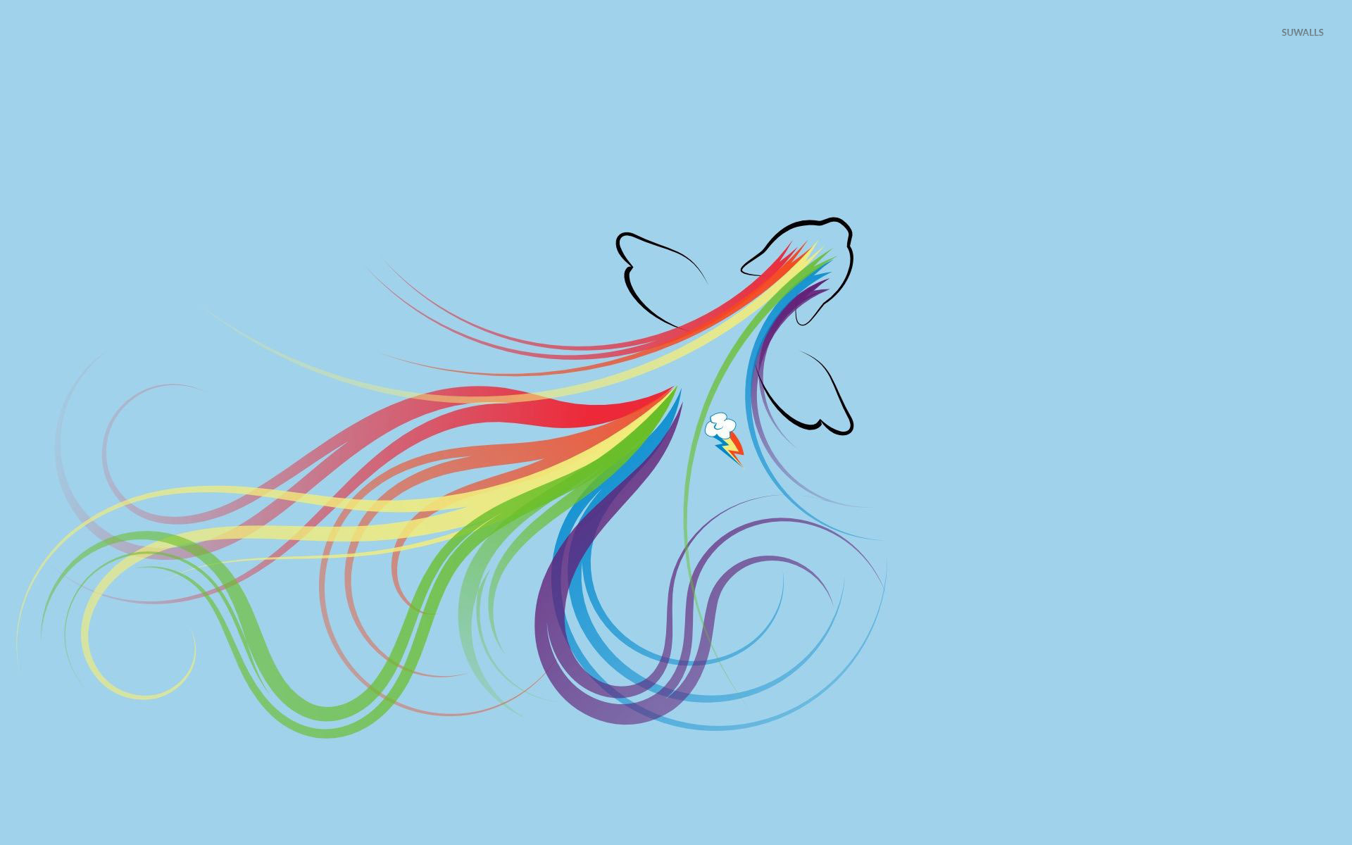 My Little Pony Wallpaper - Mlp Fondos De Pantalla Rainbow Dash , HD Wallpaper & Backgrounds