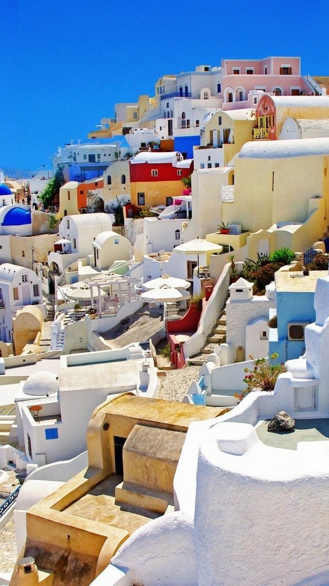 Full Top, Greece, Santorini - Thíra , HD Wallpaper & Backgrounds